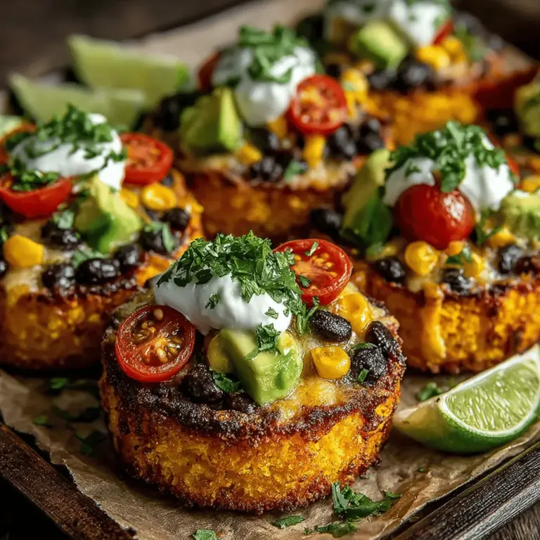 In the world of snacks, few things are as enticing as a plate of nachos. The combination of crunchy textures, savory toppings, and a hint of spice has made nachos a perennial favorite at parties, game nights, and casual get-togethers. But what if you could enjoy this beloved dish with a healthier twist? Enter Sweet & Spicy Baked Sweet Potato Nacho Rounds—an innovative recipe that harmoniously blends the natural sweetness of sweet potatoes with a medley of spices and savory toppings. This dish not only satisfies cravings but also offers a nutritious alternative, making it a perfect choice for any occasion.