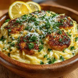 When it comes to comfort food that is both simple and sophisticated, Zesty Creamy Lemon Parmesan Orzo stands out as a delightful option. This dish offers a unique combination of flavors that evoke the bright freshness of lemon, the rich creaminess of Parmesan cheese, and the satisfying texture of orzo pasta. Perfect for a weeknight dinner or a special occasion, this recipe embodies a balance of indulgence and lightness, making it a favorite among pasta enthusiasts.