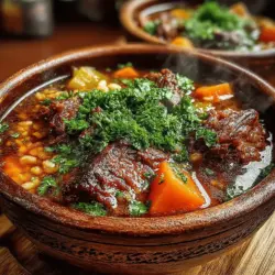 Hearty Homestyle Beef & Barley Soup