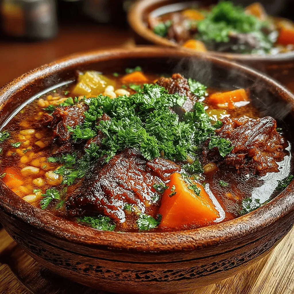 The magic of Hearty Homestyle Beef & Barley Soup stems from its carefully selected ingredients, each contributing to the overall flavor profile and texture of the dish. Let’s take a closer look at the key components that make this soup a standout.