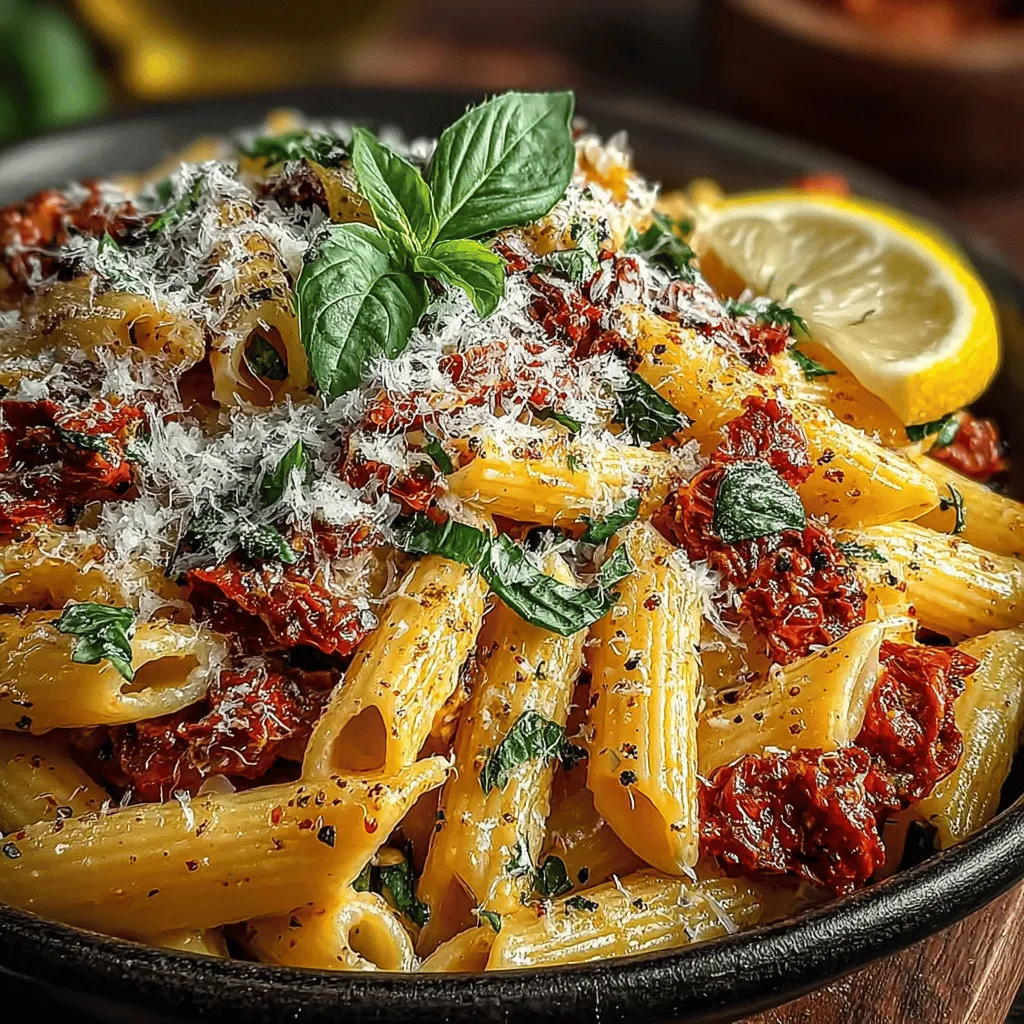 Creamy Sun-Dried Tomato Penne Pasta is a delightful dish that brings together the rich flavors of sun-dried tomatoes and creamy sauce, making it a perfect choice for any occasion. Whether you are planning a cozy family dinner, a romantic date night, or simply want to impress friends with your culinary skills, this pasta dish is sure to be a crowd-pleaser. Its creamy texture, coupled with the vibrant and tangy notes of sun-dried tomatoes, creates a dish that is both comforting and exciting.