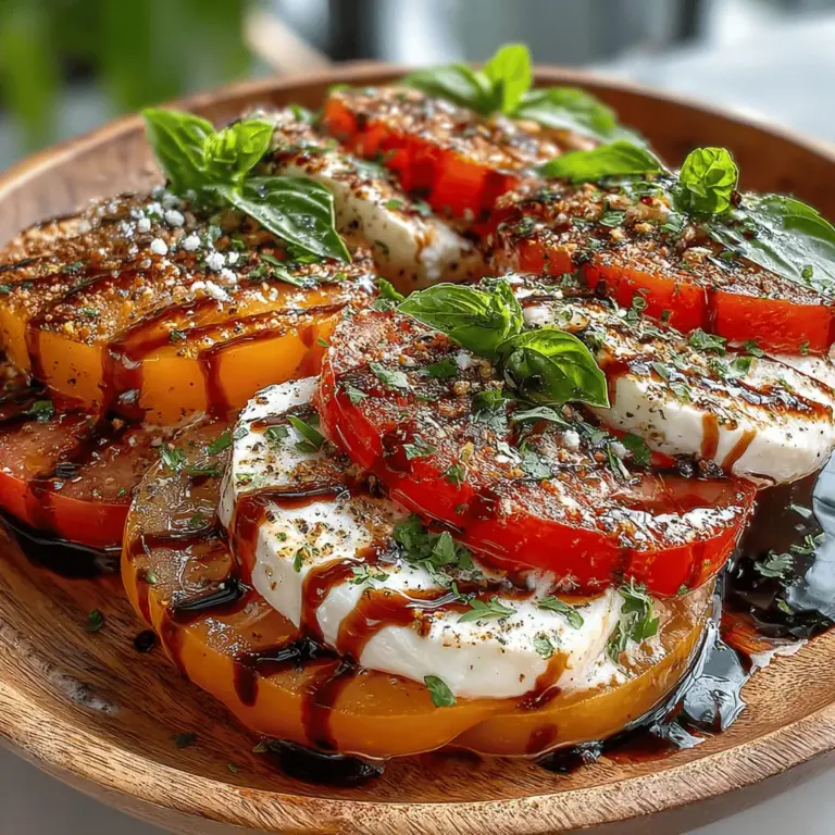 Caprese salad is a classic Italian dish that beautifully showcases the vibrant flavors of fresh tomatoes, creamy mozzarella cheese, and aromatic basil. With its roots firmly planted in the sun-kissed landscapes of Italy, this dish not only tantalizes the taste buds but also celebrates the simplicity and quality of its ingredients. While the traditional Caprese salad is a beloved staple, this article introduces "Caprese Delight," an innovative rendition that elevates the classic recipe with a few simple enhancements. Whether you're hosting a summer gathering, preparing a family dinner, or seeking a refreshing side dish, Caprese Delight is bound to impress.