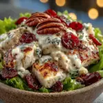 What makes Cranberry Pecan Chicken Salad so appealing is its unique flavor profile that harmoniously balances sweet, savory, and crunchy elements. The sweetness of the cranberries complements the savory notes of the chicken, while the pecans provide a delightful crunch that adds depth to each bite. This trio of flavors creates a satisfying dish that is perfect for any occasion.