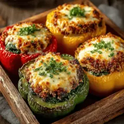 Savory Turkey & Spinach Stuffed Peppers: Cooking and Serving Guide