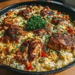One-Pan Cheesy Chicken and Rice Casserole: The Ultimate Comfort Food