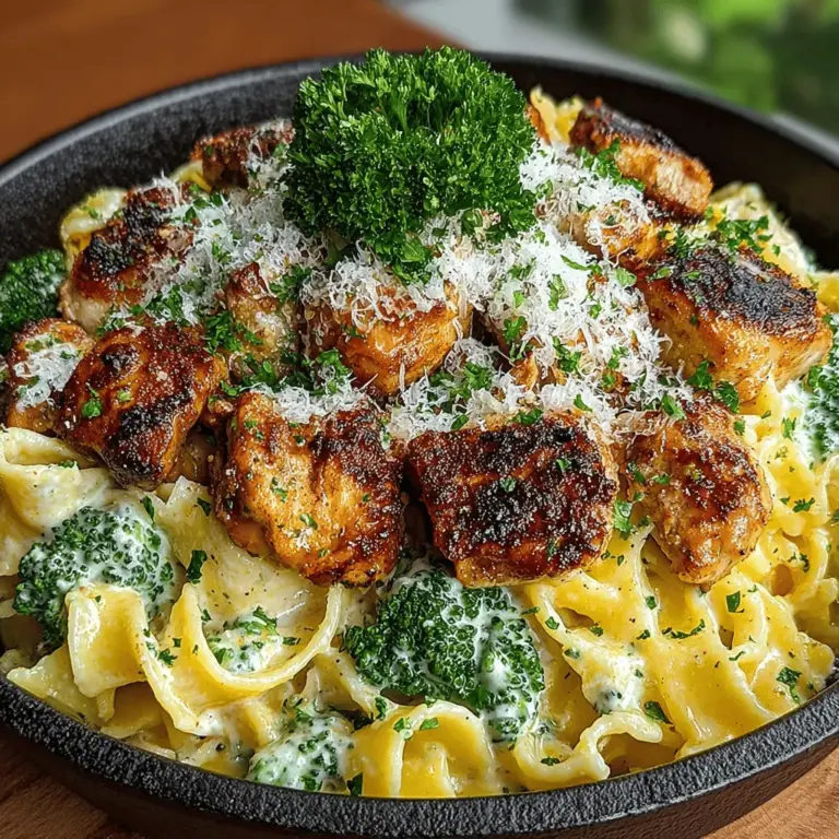 In today's fast-paced world, the quest for quick yet nourishing meals often leads home cooks to seek out the perfect one-pan recipes. Among these culinary gems, Creamy Chicken and Broccoli One-Pan Pasta stands out as a go-to option for busy weeknights. This dish beautifully marries the heartiness of chicken and pasta with the vibrant freshness of broccoli, all enveloped in a rich, creamy sauce that tantalizes the taste buds. It's an ideal solution for families looking to enjoy a wholesome meal without spending hours in the kitchen or dealing with a mountain of dishes afterward.