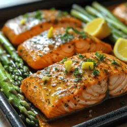 Zesty Lemon Herb Salmon with Asparagus