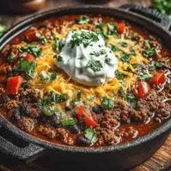 Savory Turkey & Black Bean Chili Recipe
