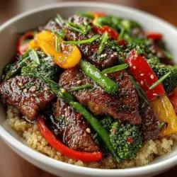 Savory Beef and Veggie Bliss: Cooking Techniques, Serving Suggestions, and Nutritional Insights